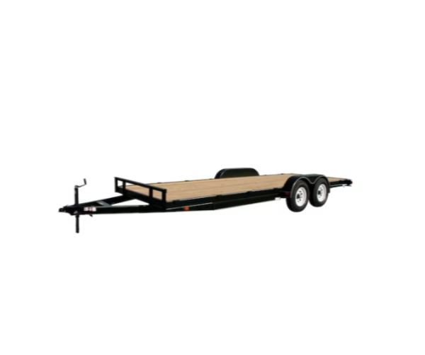 Carry-On Trailer 7-ft x 16-ft Treated Lumber Utility Trailer