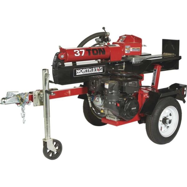 NorthStar Deluxe Horizontal Vertical Log Splitter 37 Ton Ram Force 429cc Kohler CH440 Engine