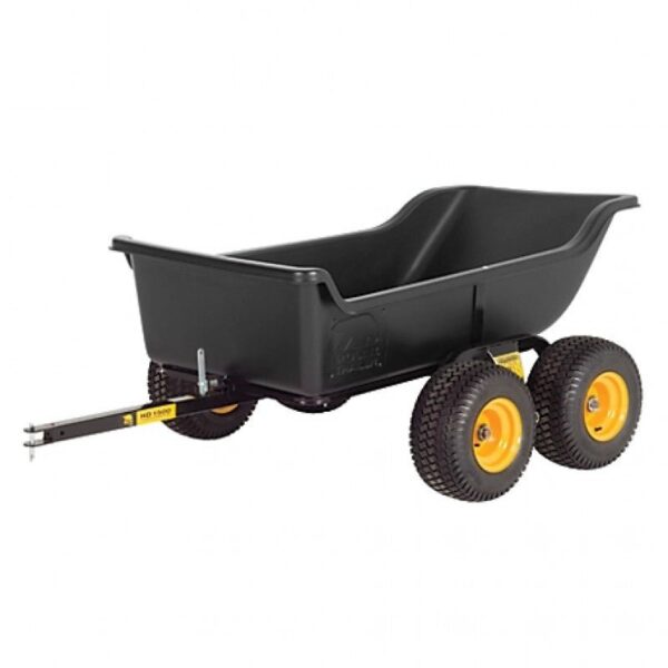 Polar Tandem Axle Lawn Mower Wagon, 22 cu. ft.