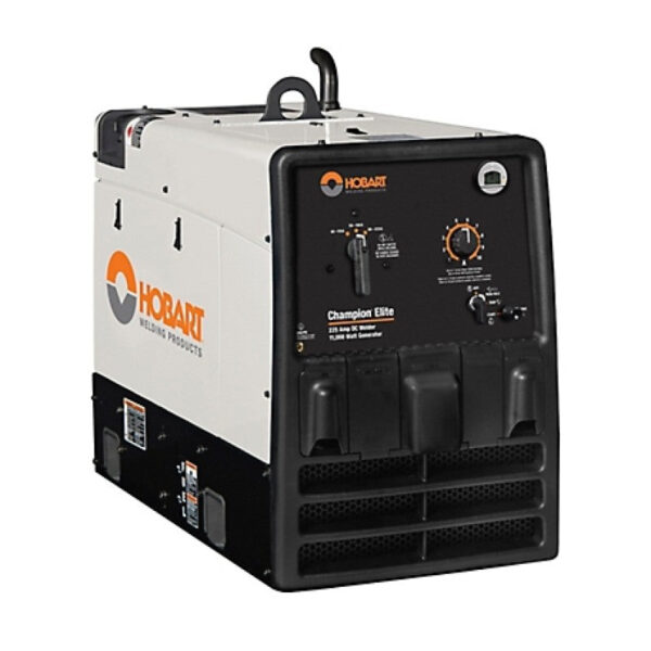 Hobart 40-225A Champion Elite DC Welder Generator, 2,400 RPM Idle Speed, 3,600 RPM Weld Speed, 9,500W Continuous Power