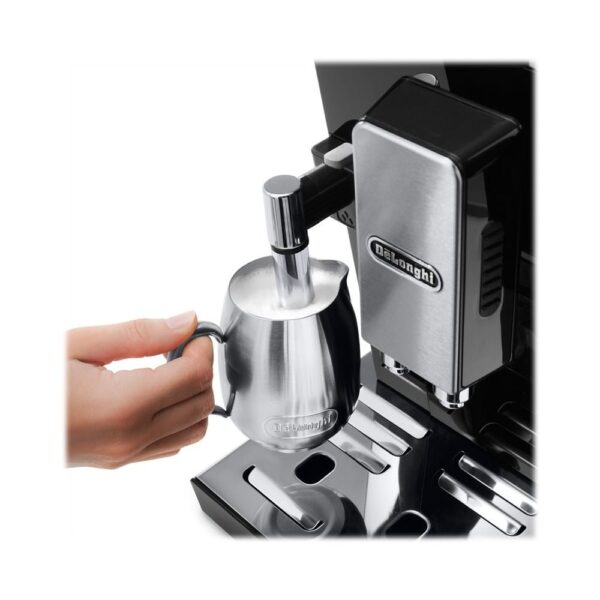 De’Longhi – Eletta Cappuccino Espresso Machine – Black - Image 3