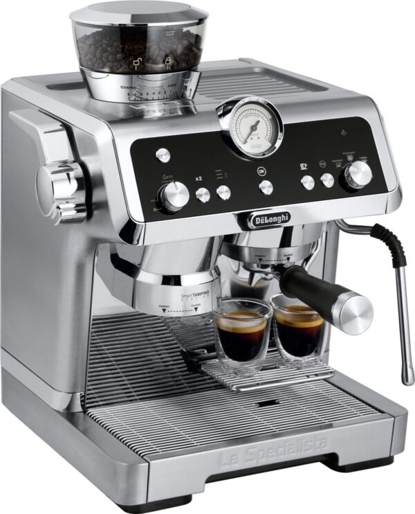 De’Longhi – La Specialista Prestigio Espresso Machine with Dual Heating System – Stainless Steel