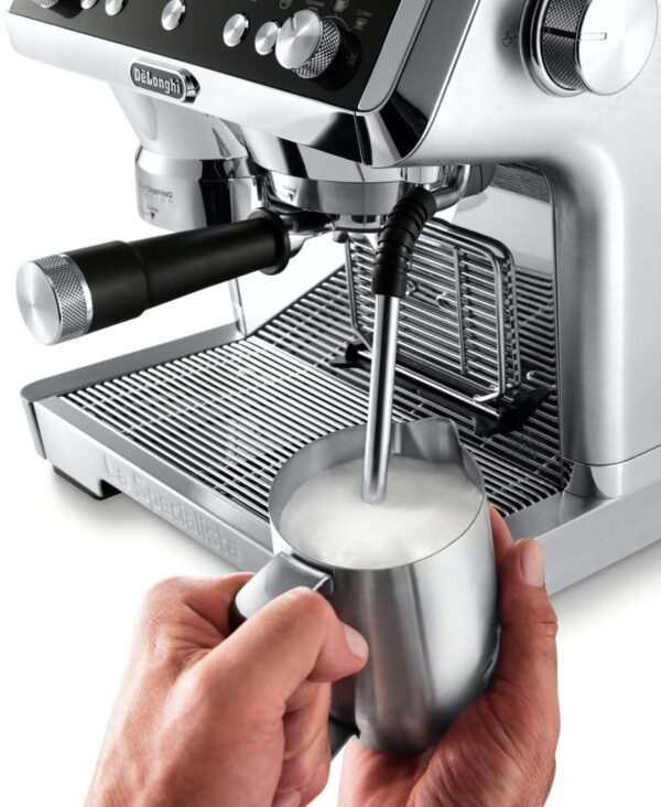 De’Longhi – La Specialista Prestigio Espresso Machine with Dual Heating System – Stainless Steel - Image 4