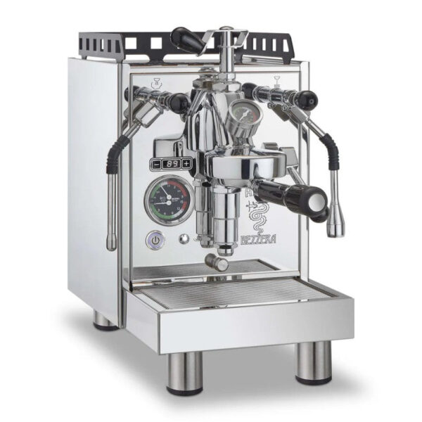 Bezzera Aria PID Espresso Machine with Flow Control - Pure Steel