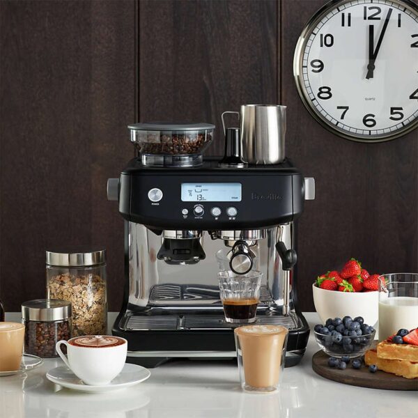 The Breville Barista Pro Espresso Machine- Black Truffle - Image 2