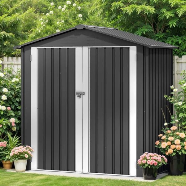 Galvanized Steel Vertical Storage Shed