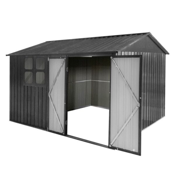 Metal outdoor storage sheds with window 10ftx8ft - Image 7