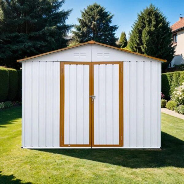 Outdoor Metal Storage Shed - Garden Shelter