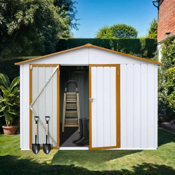 Outdoor Metal Storage Shed - Garden Shelter - Image 2