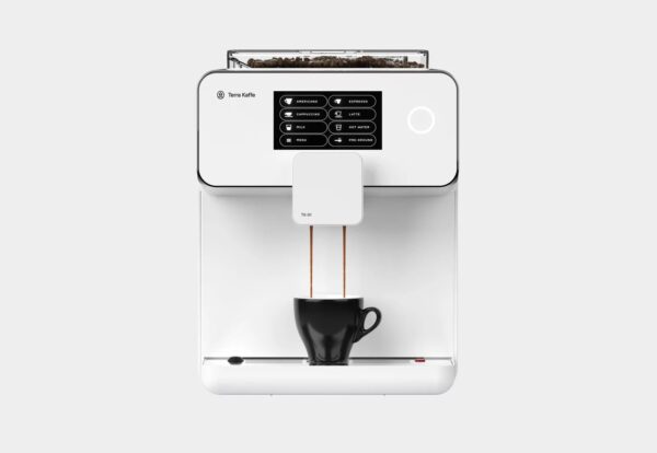 Terra Kaffe TK-01 Espresso Machine – White - Image 3