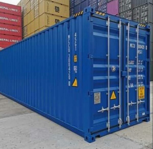 40FT Brand New Blue Cargo Container for storage